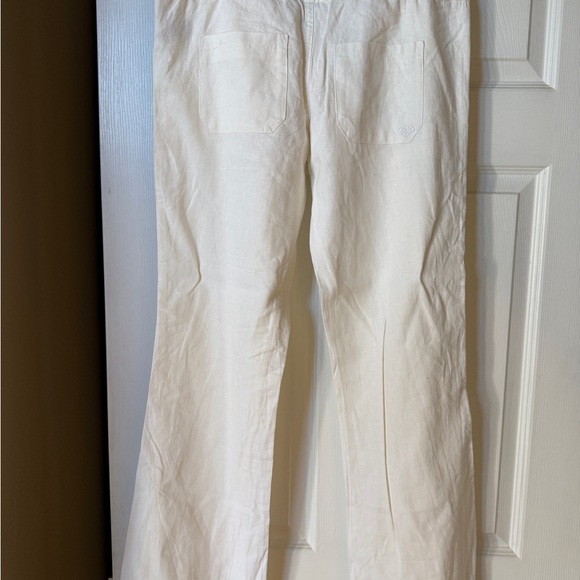 Roxy Oceanside Linen Wide-Leg Pants Small - Picture 3 of 4